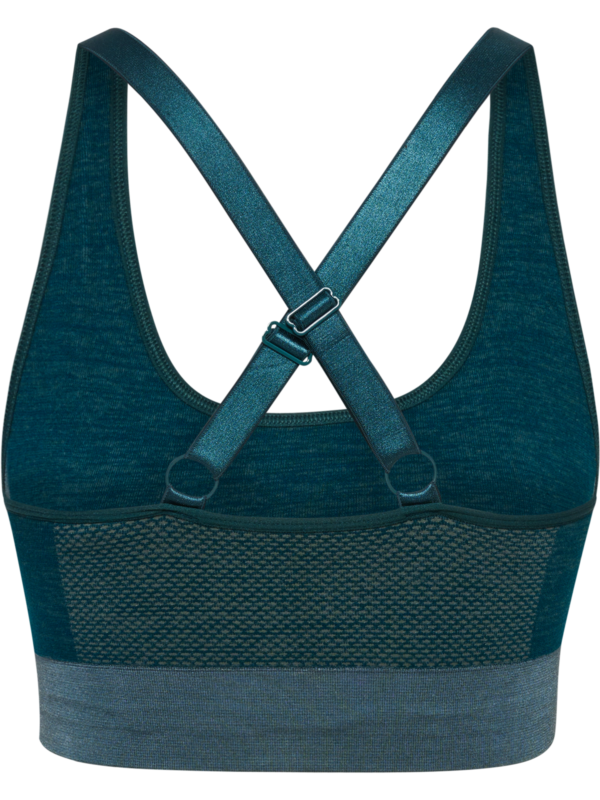 hummel Clea Seamless Sports Top Dark Sea