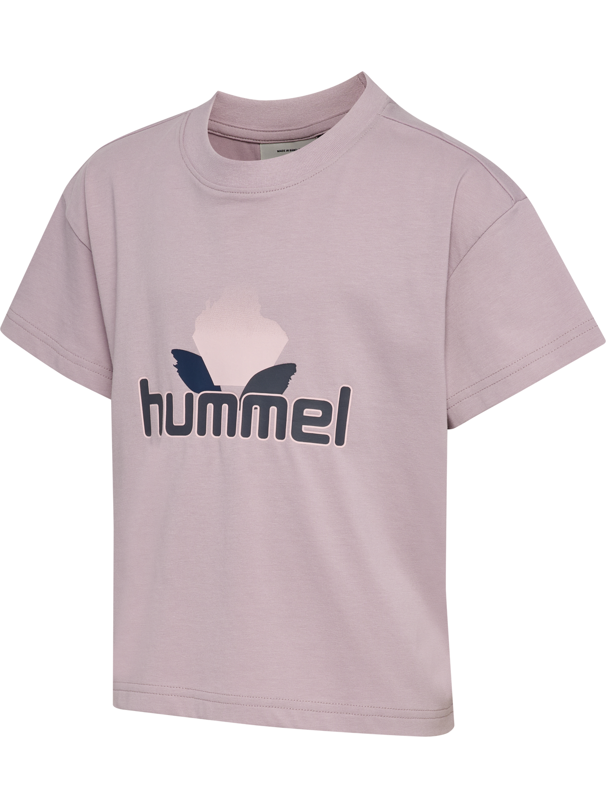 hummel Jr Boxy Graphic T-shirt S/S Sea Fog