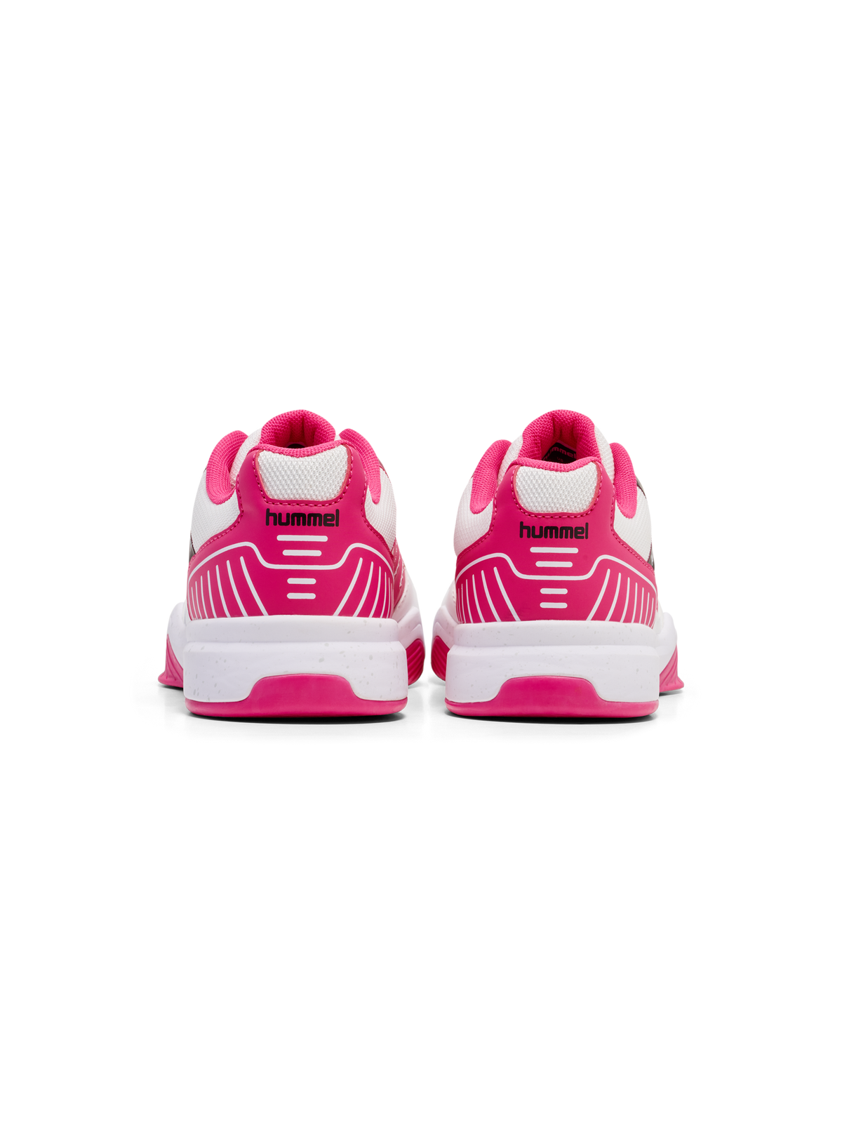 hummel All Court Bright White/Raspberry Sorbet