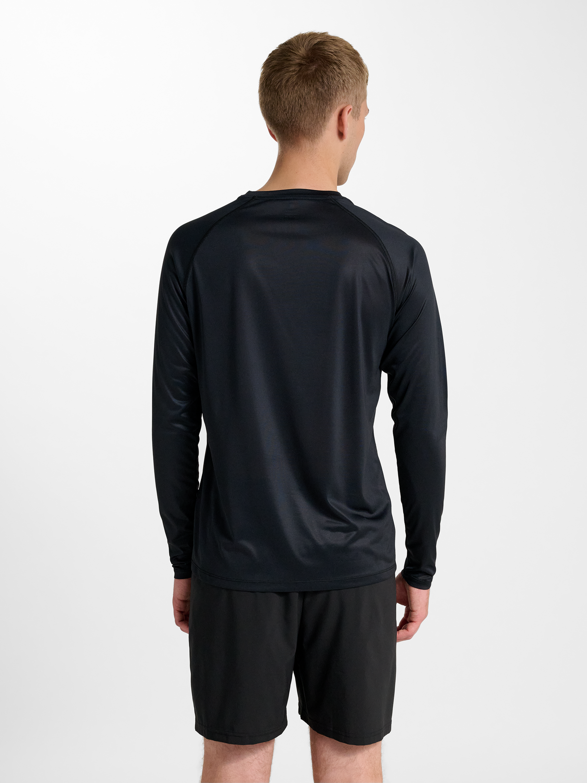 Newline Beat Gradient T-shirt L/S Black Iris