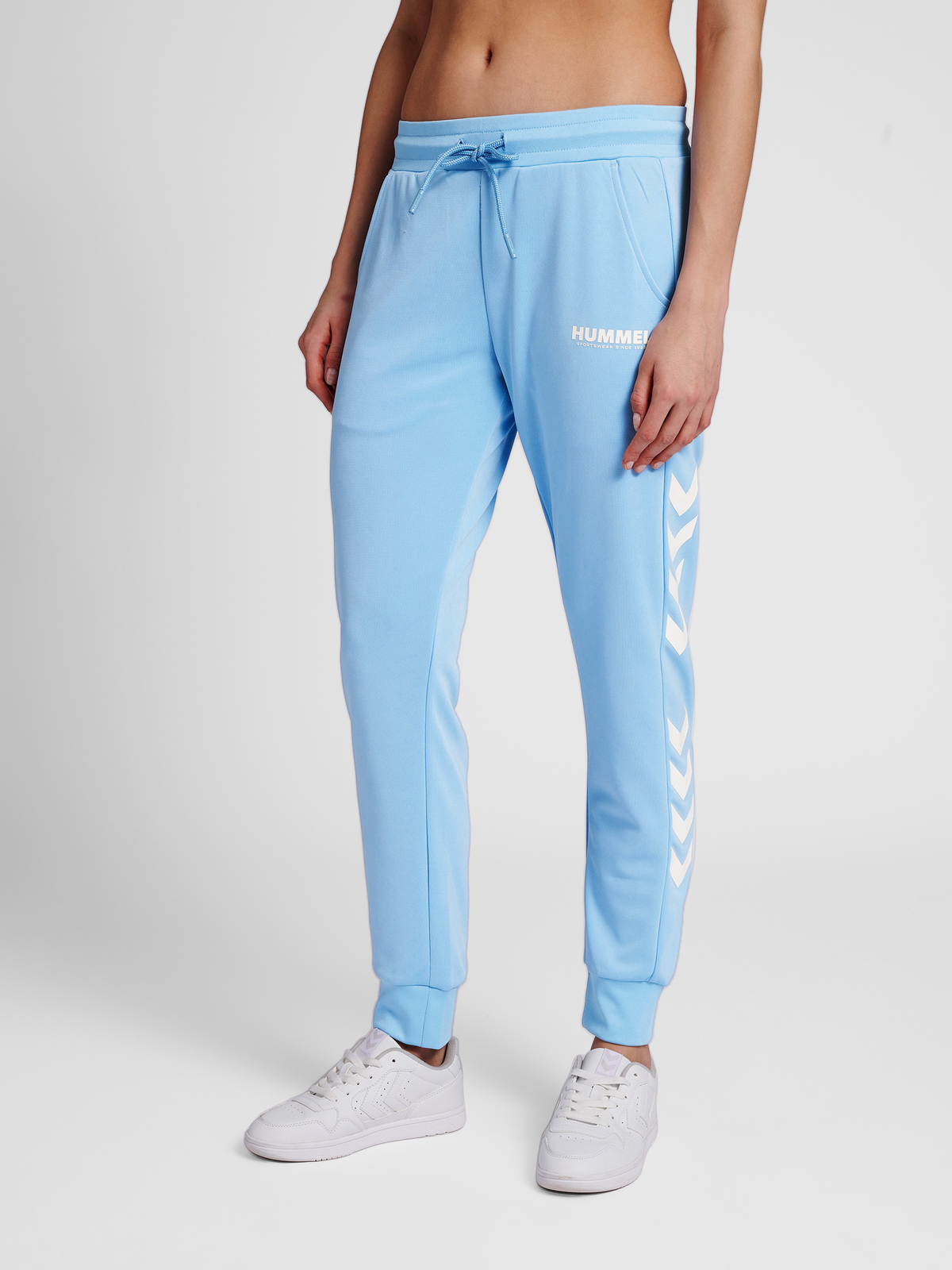 hummel Legacy Poly Woman Regular Pants Placid Blue