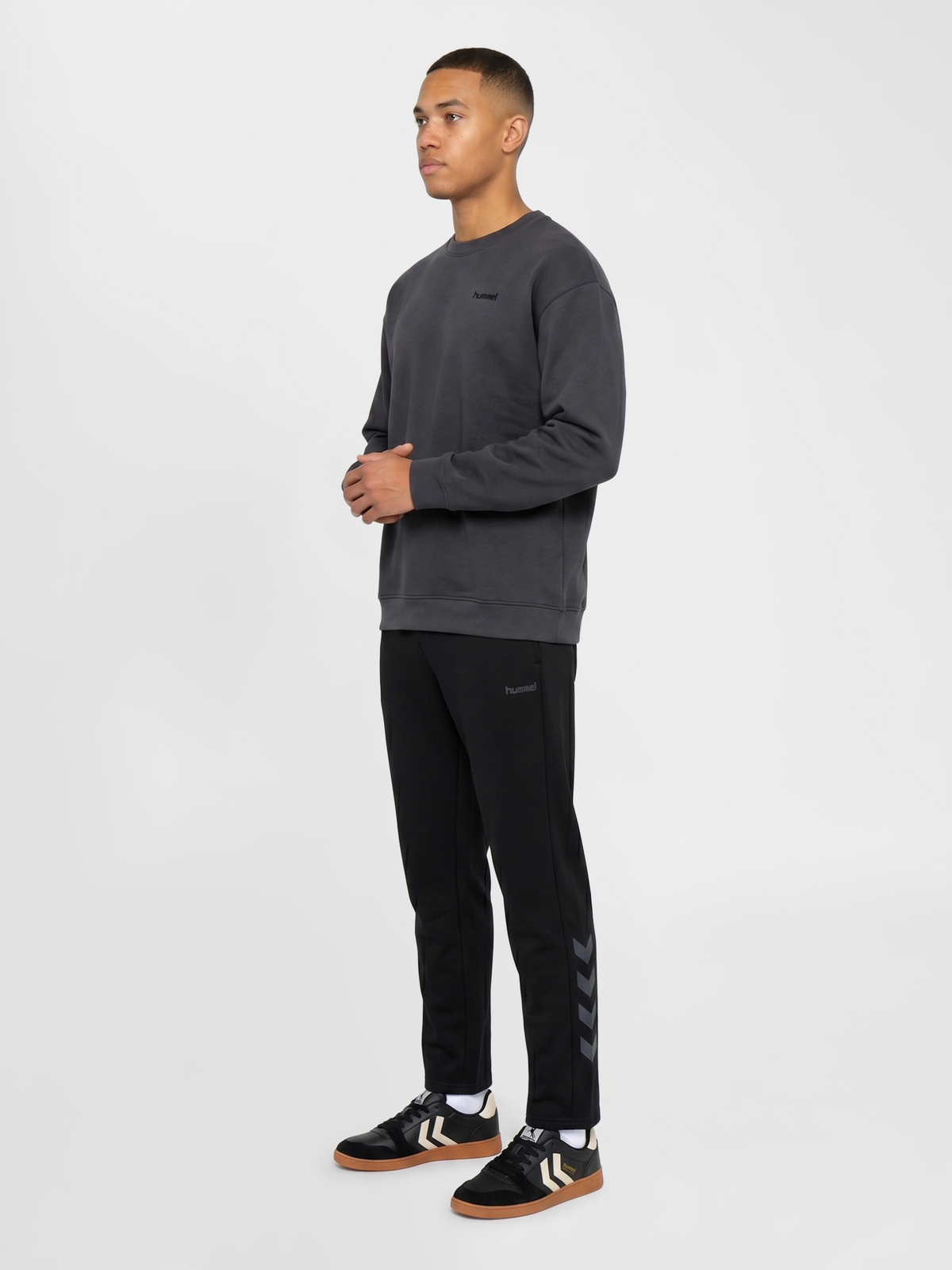 hummel Keeper Graphic Crewneck Ebony