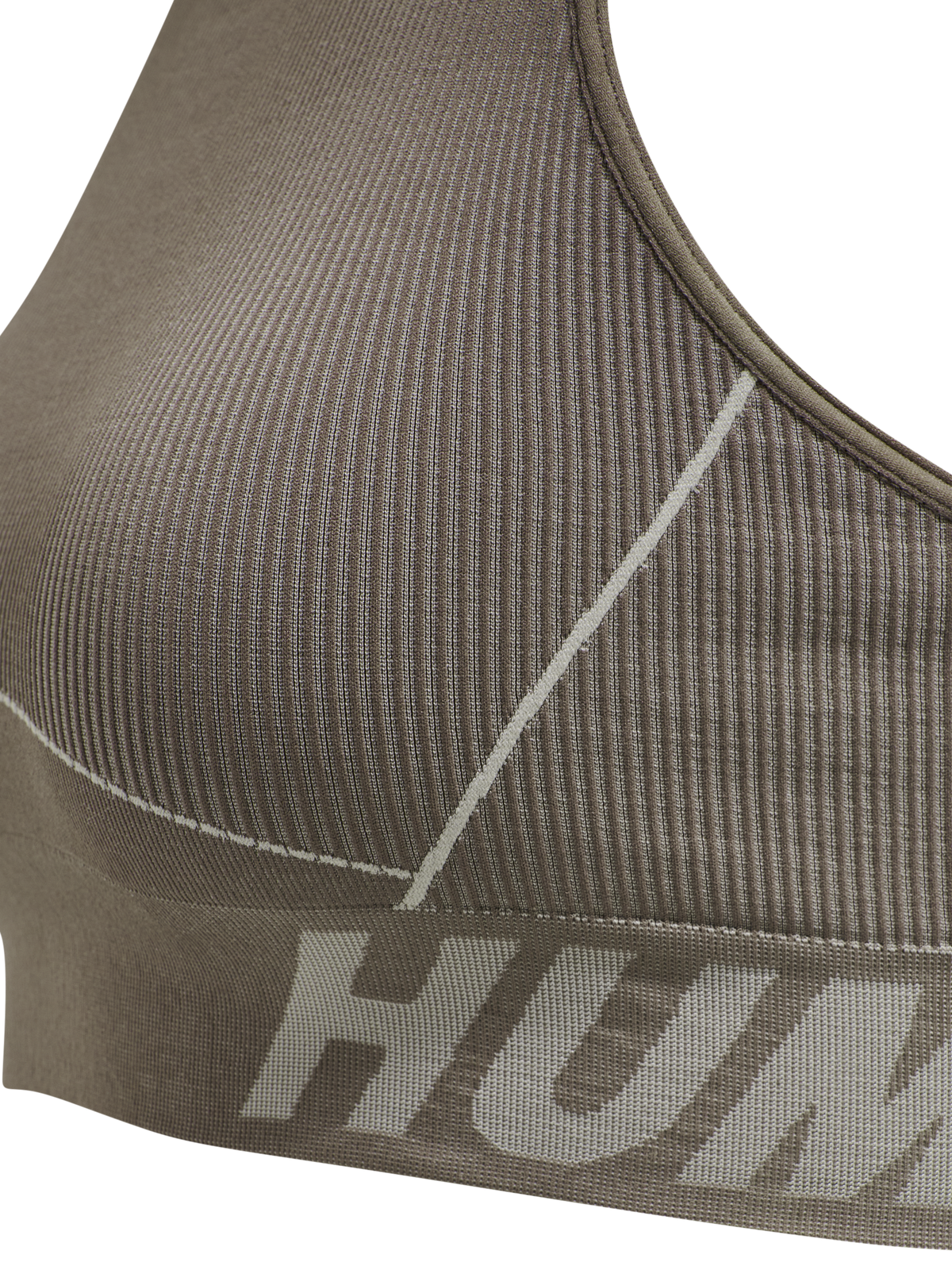 hummel Te Christel Seamless Sports Top Chateau Gray/Driftwood Melange