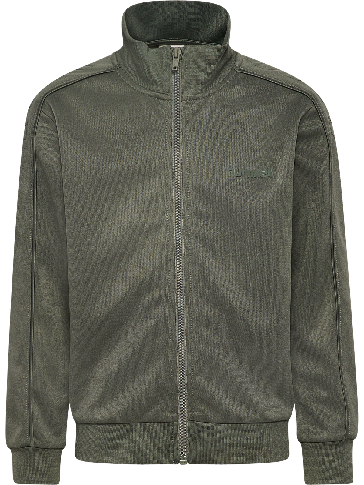 hummel Jr Reg Logo Track Suit Castor Gray