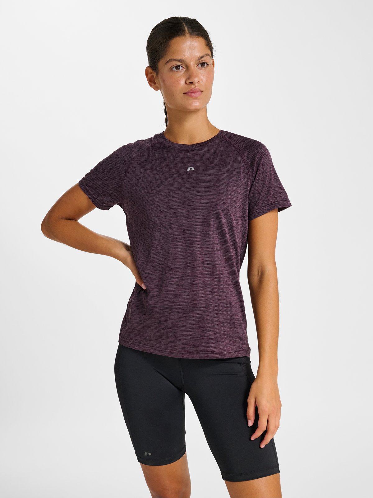 Newline Active W T-shirt S/S Plum Perfect