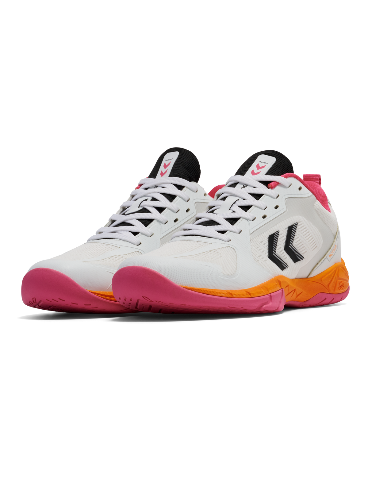 hummel Speed Court White/Pink