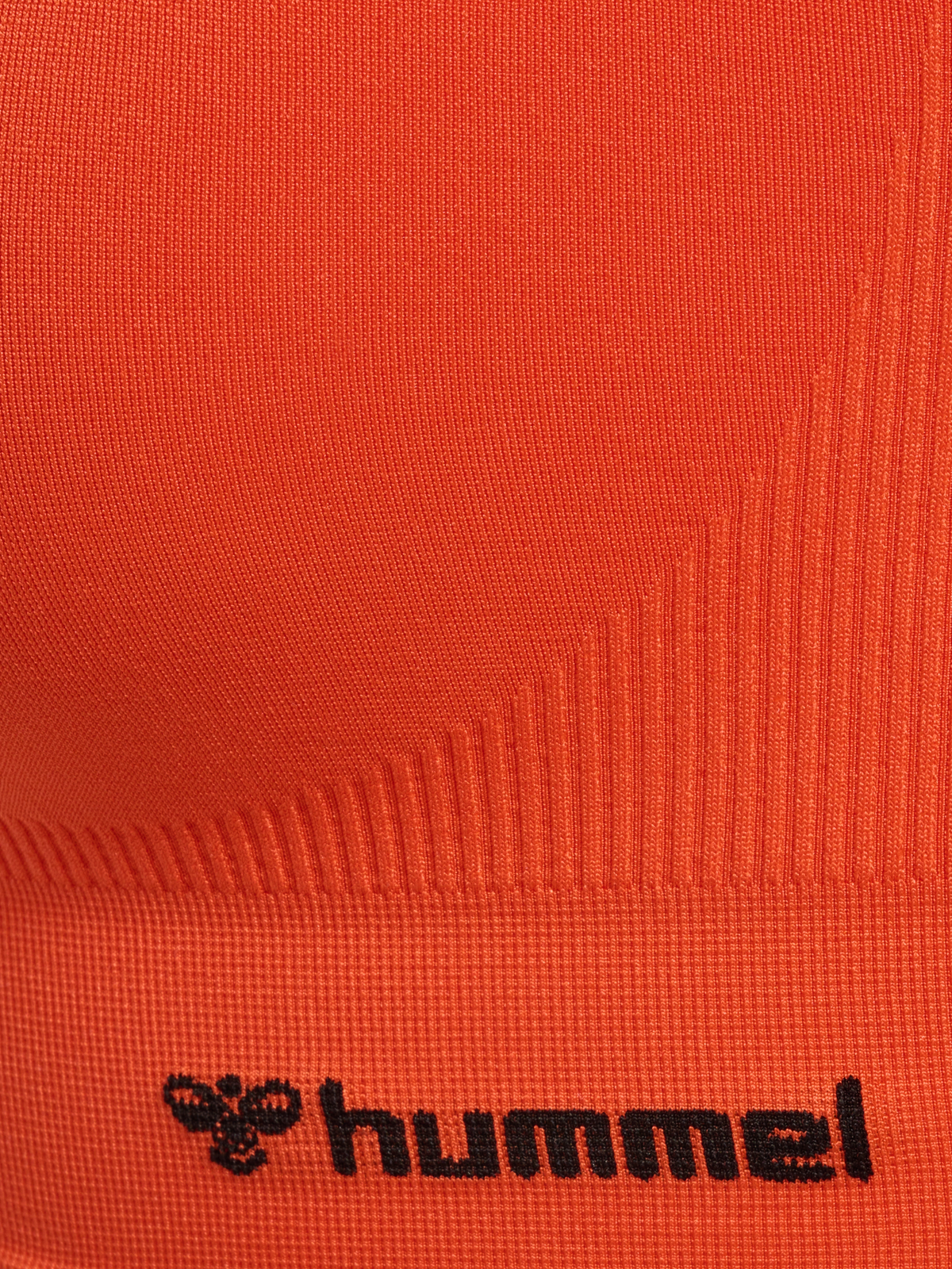 hummel Tif Seamless Sports Top Tangerine Tango