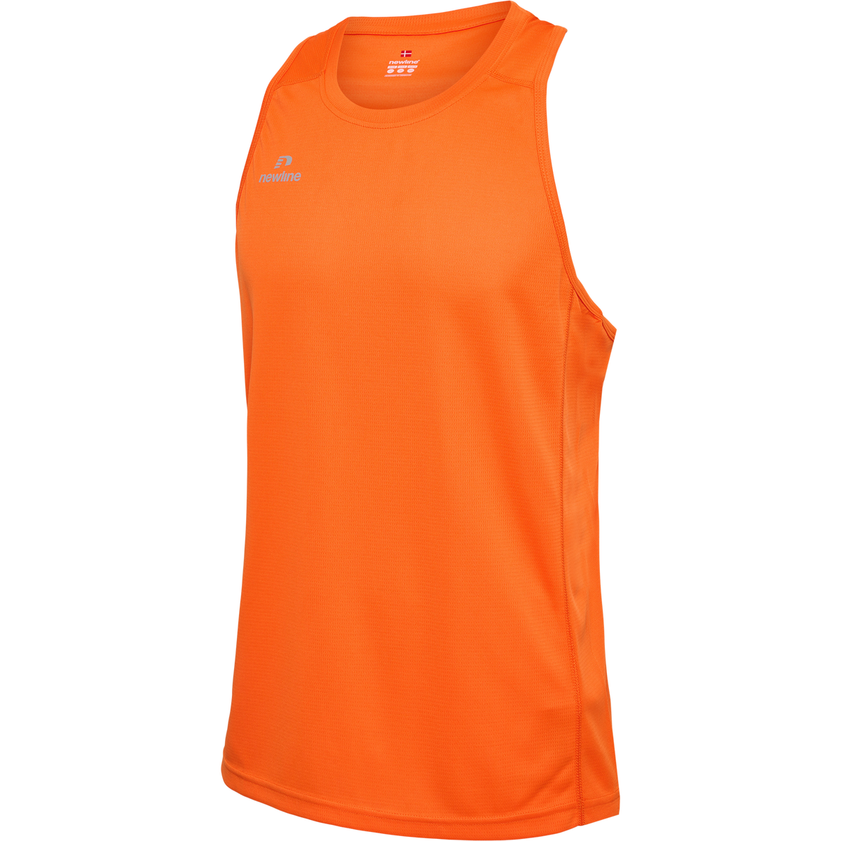 Newline Men's Athletic Running Singlet Orange Tiger