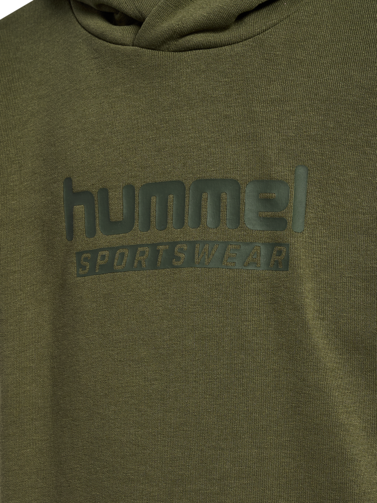 hummel Jr Base Hoodie Winter Moss