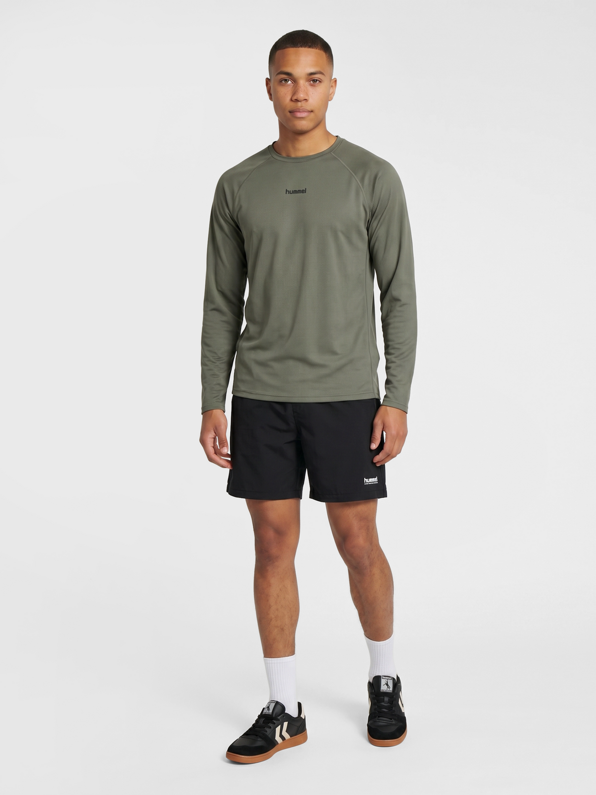 hummel Momentum T-shirt L/S Castor Gray