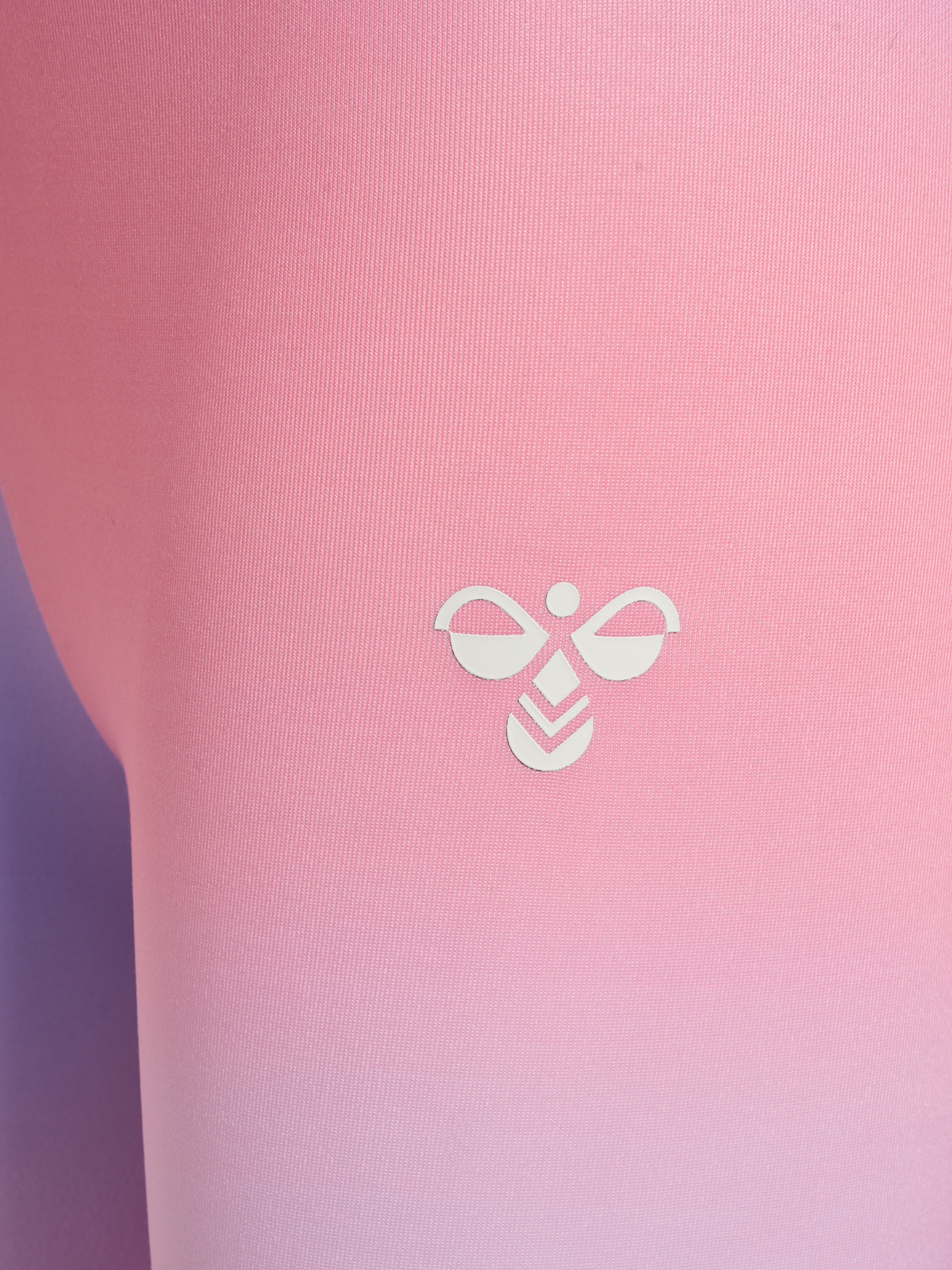 hummel Jr Gradient Gym Tights Shell Pink