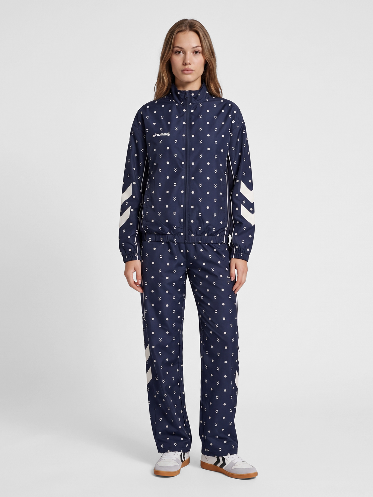 hummel I-D Ripstop Track Pants Night Sky/Marshmallow