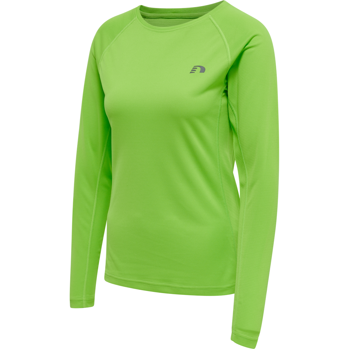 Newline Women Core Running T-shirt L/S Green Flash