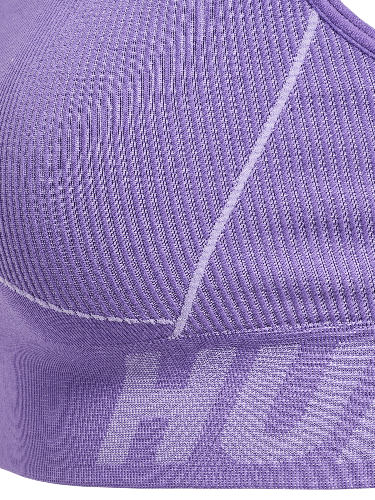 hummel Te Christel Seamless Sports Top Paisley Purple/Lavender Melang