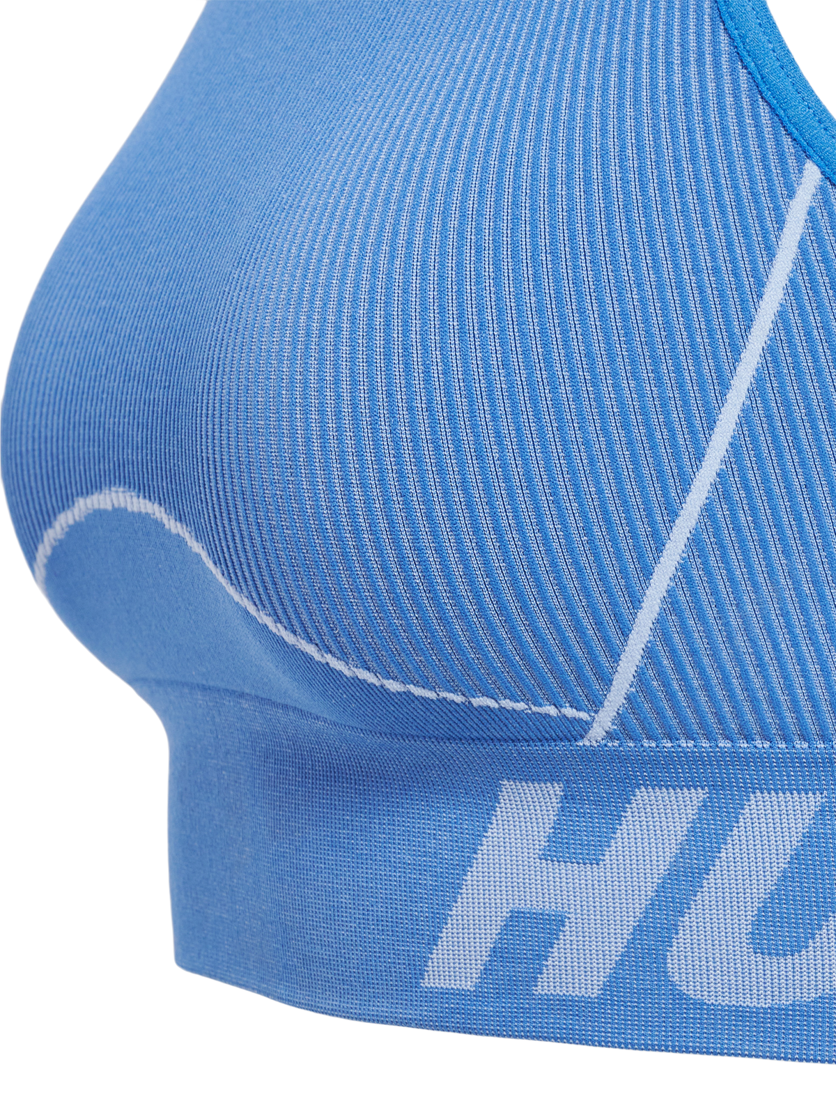 hummel Te Christel Seamless Sports Top Riviera/Blue Bell Melange