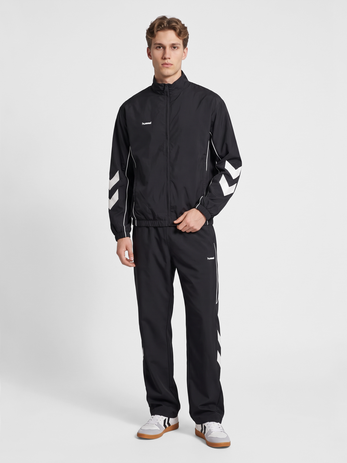 hummel I-D Ripstop M Track Jacket Black Beauty