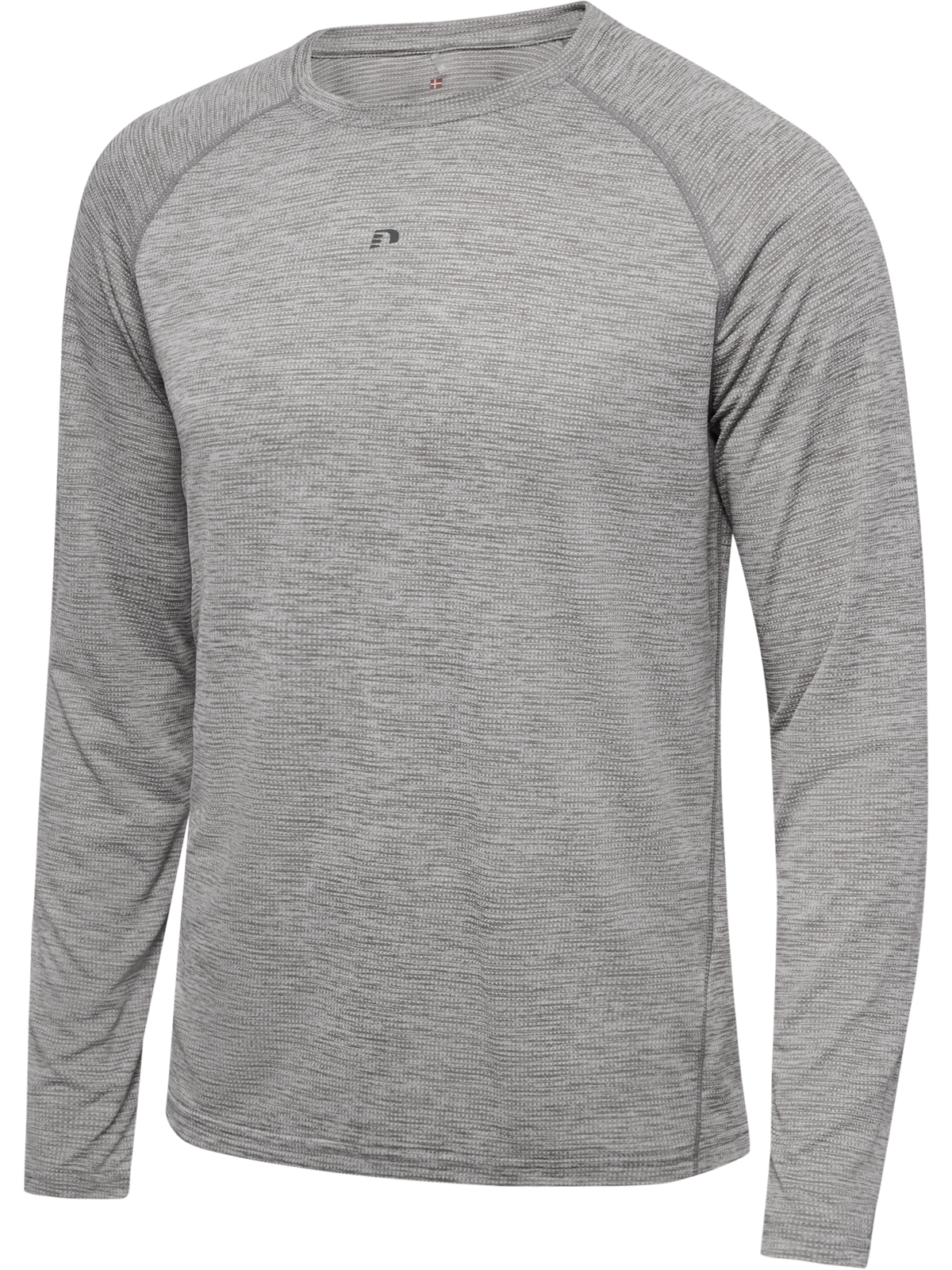 Newline Active T-shirt L/S Gray Contours