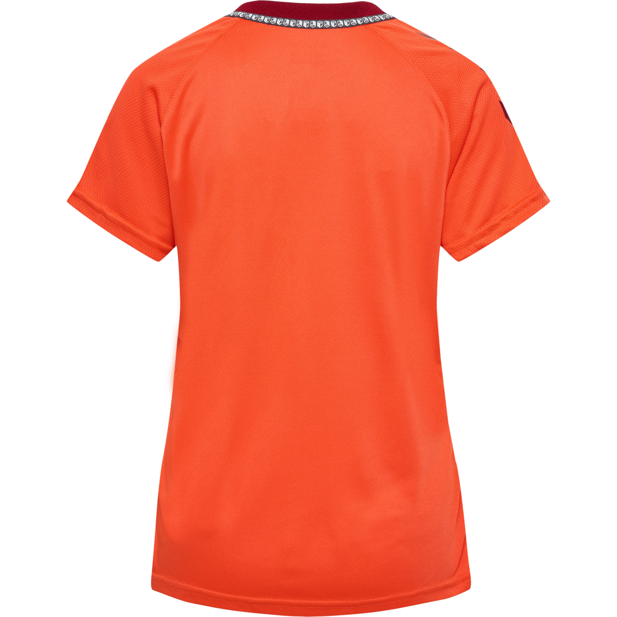 hummel Ongrid Poly Jersey S/S Wo Nasturtium/Rhubarb