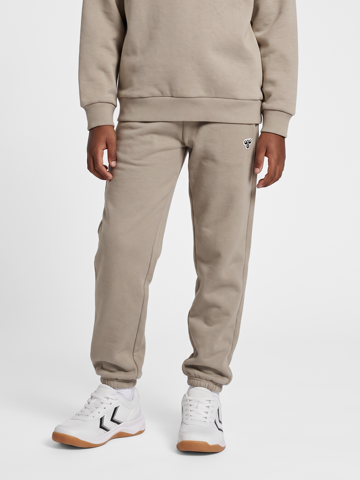 hummel Jr Loose Sweatpants Bee Vintage Khaki