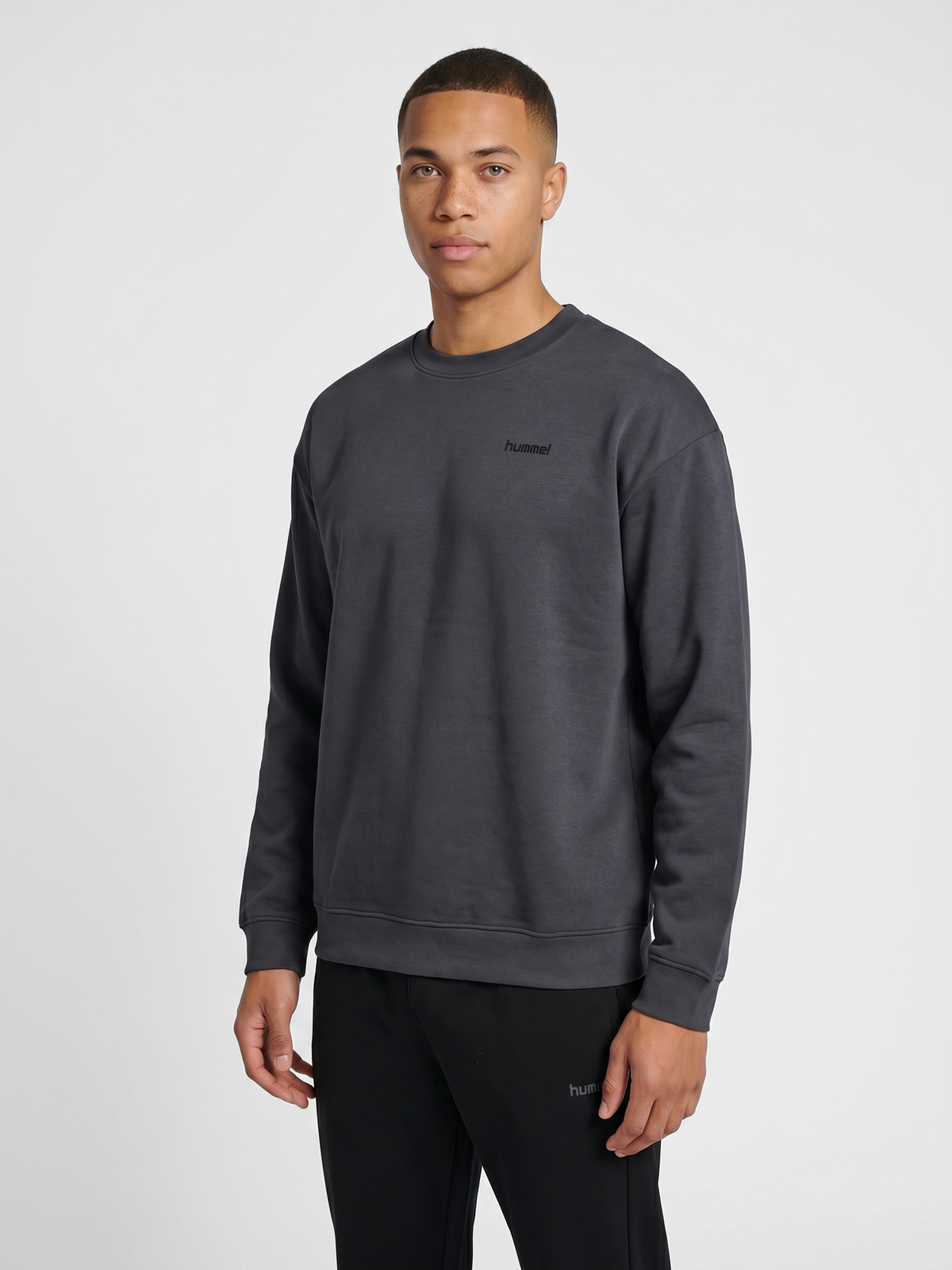 hummel Keeper Graphic Crewneck Ebony