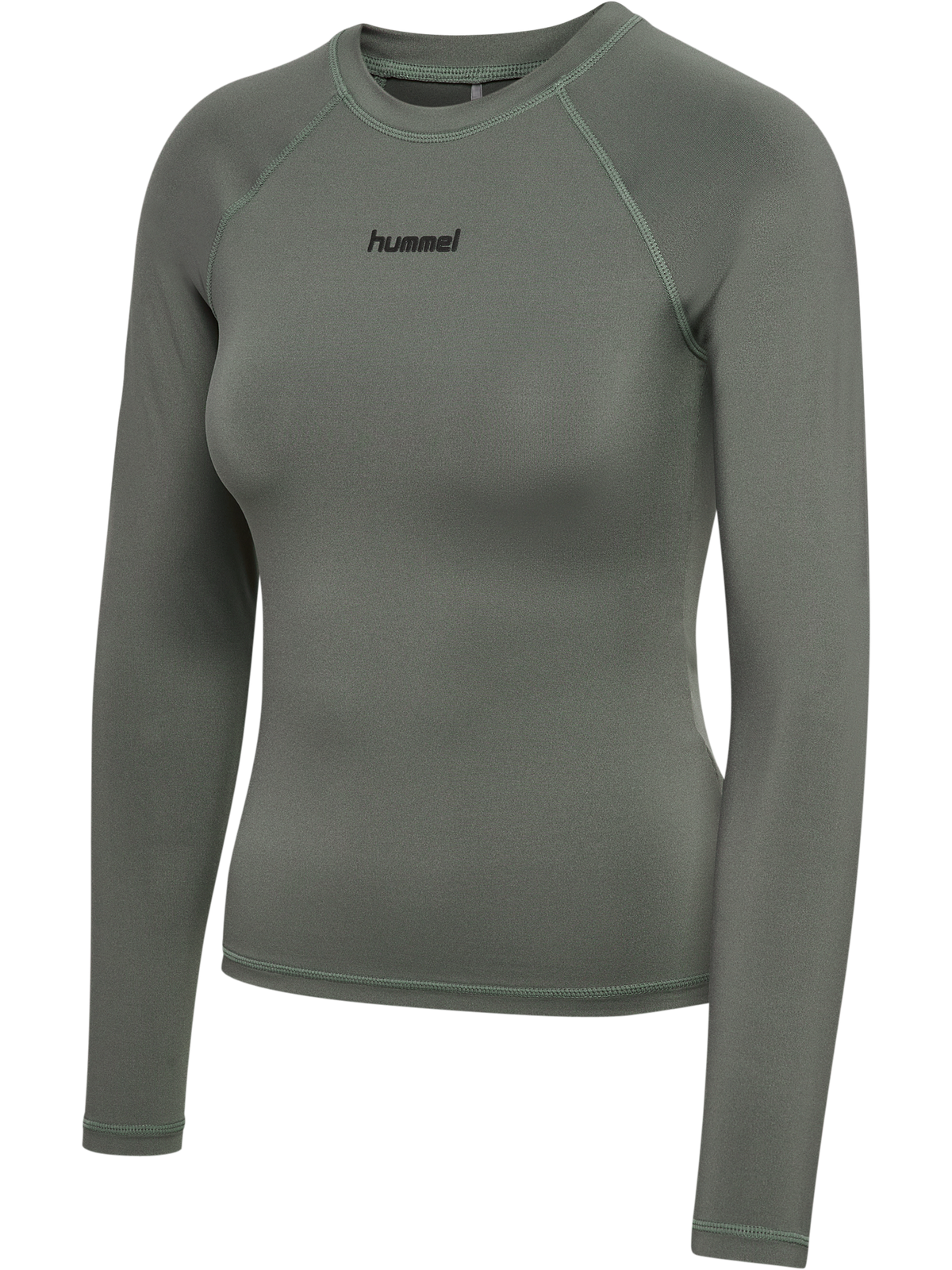 hummel Prima W T-shirt L/S Castor Gray