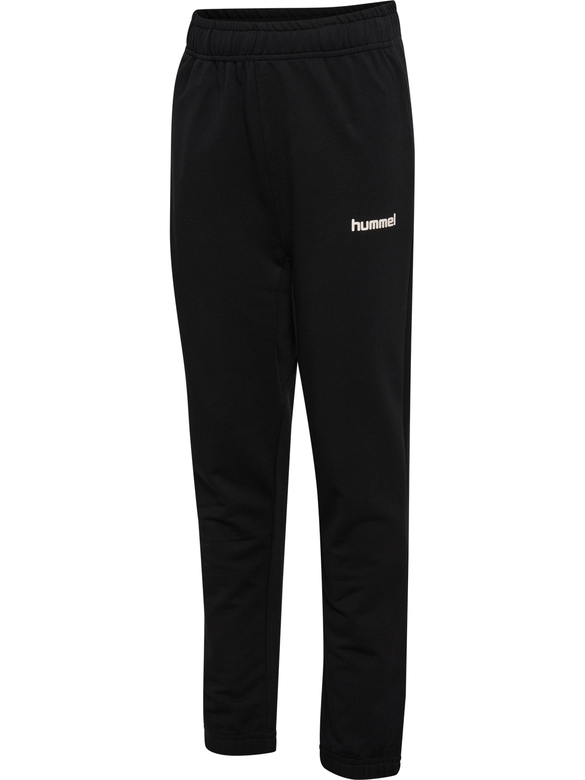 hummel Jr Reg Logo Adj Waist Pants Black
