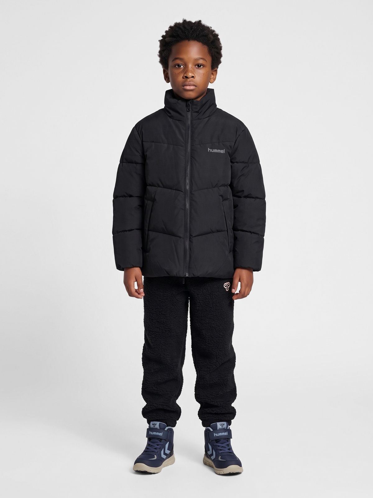 hummel Jr Puffer Jacket Black