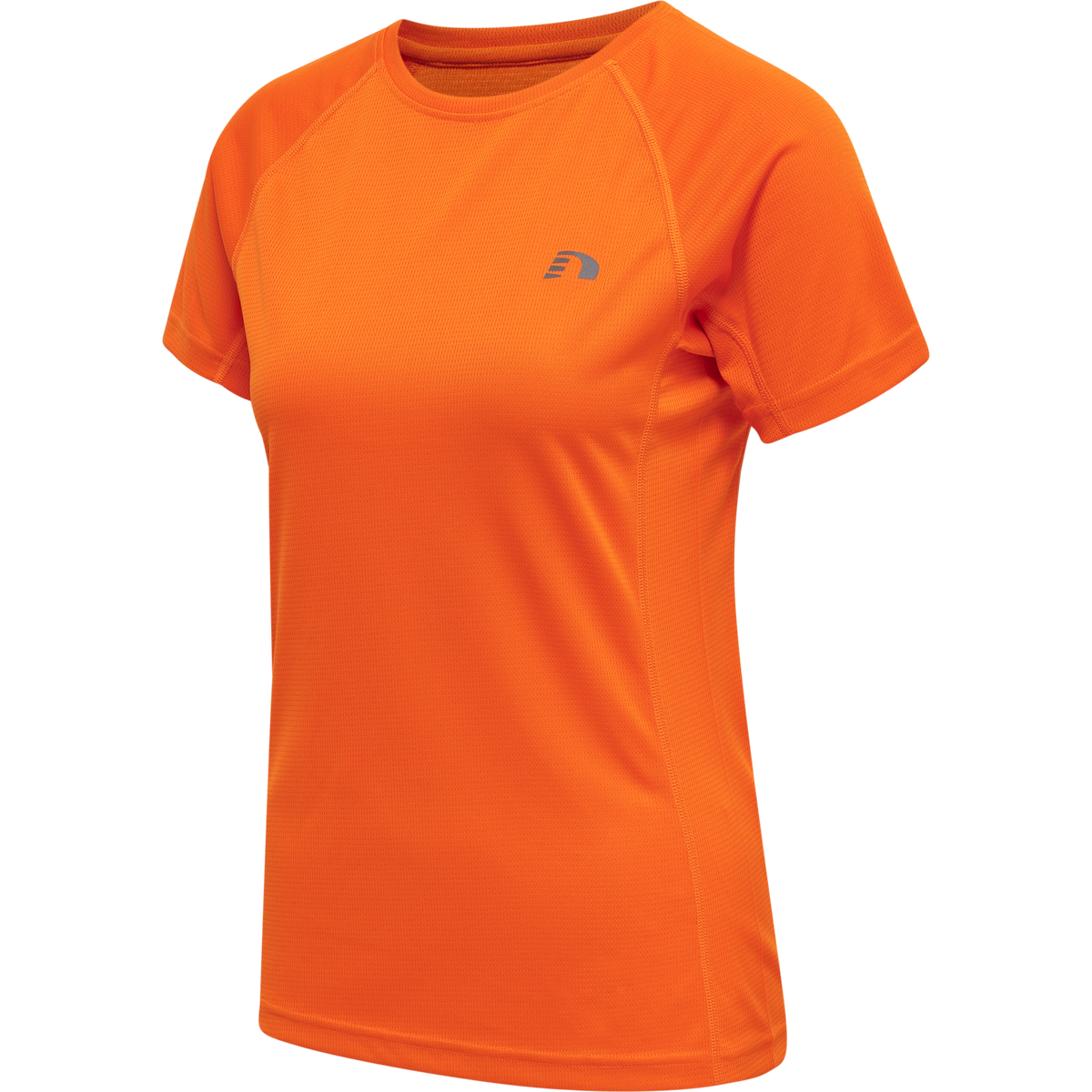 Newline Women Core Running T-shirt S/S Orange Tiger