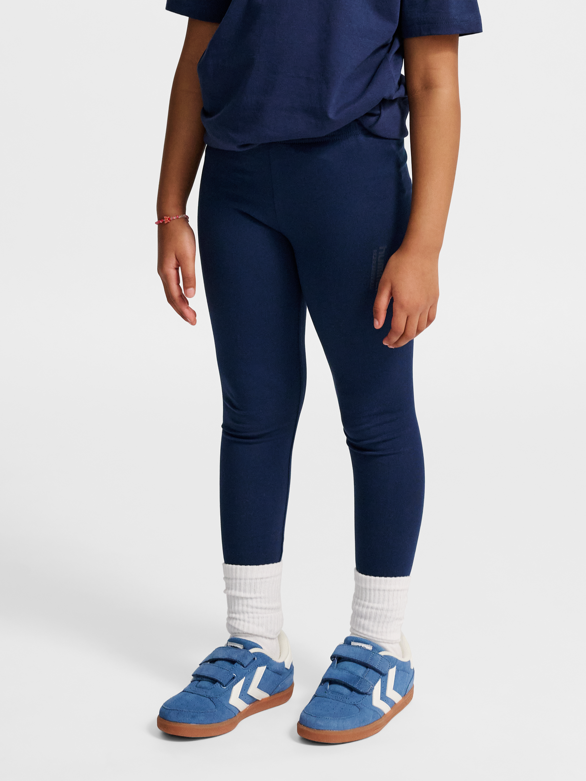 hummel Jr Base Tights Dress Blues