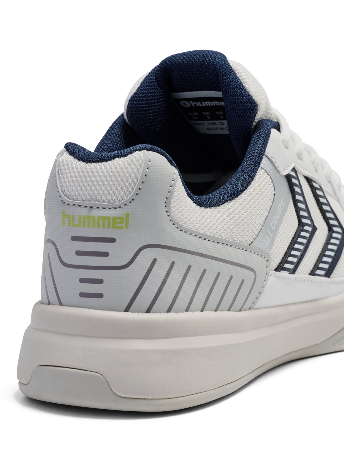 hummel All Court Bright White/Lunar Rock