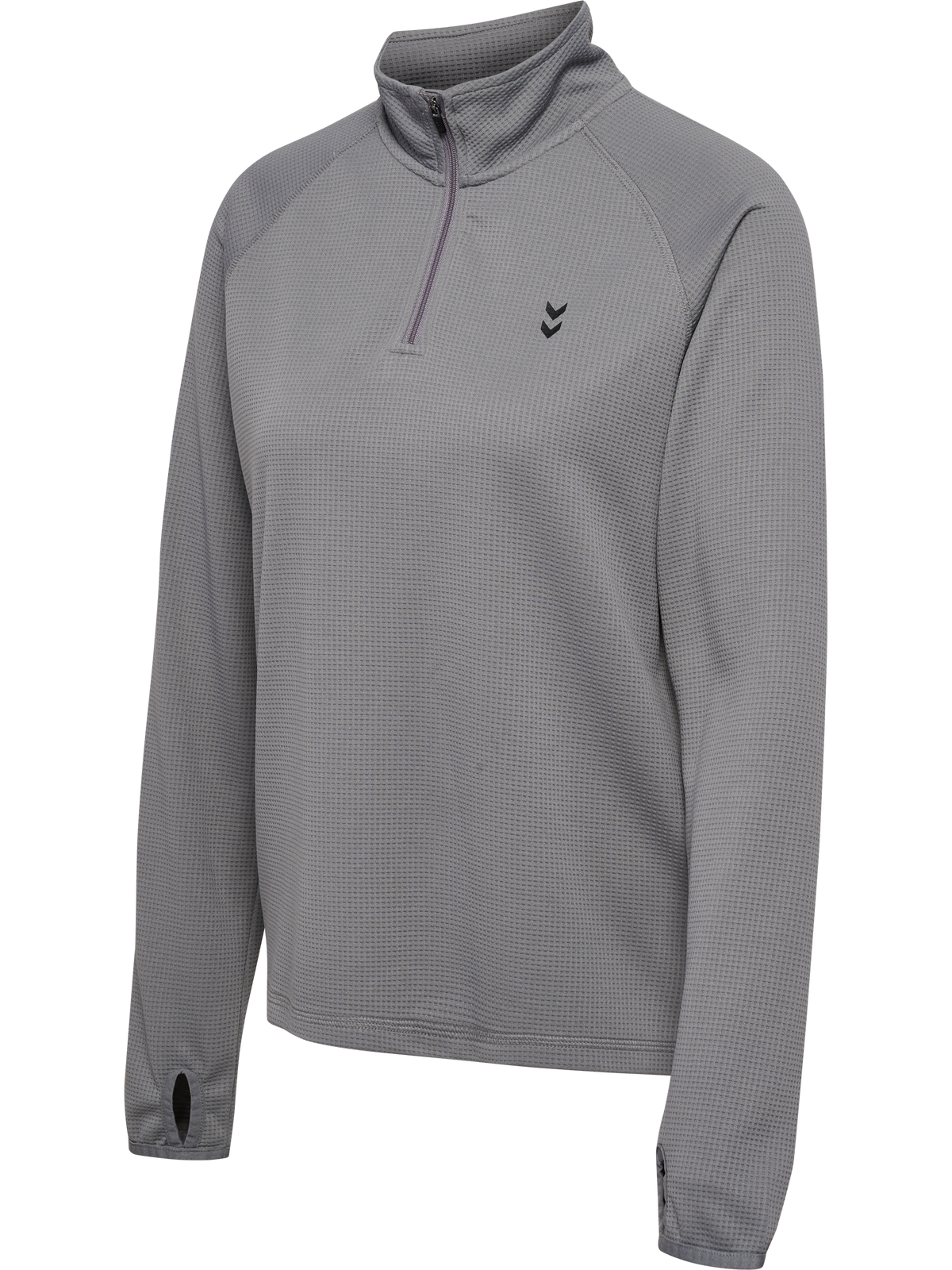 hummel Pulse W Half Zip Midlayer Sharkskin
