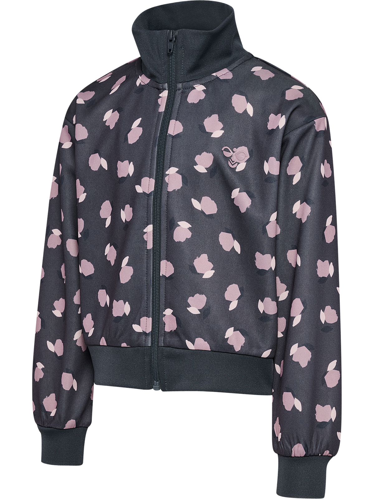 hummel Jr Reg Poly Gym Zip Jacket Ombre Blue