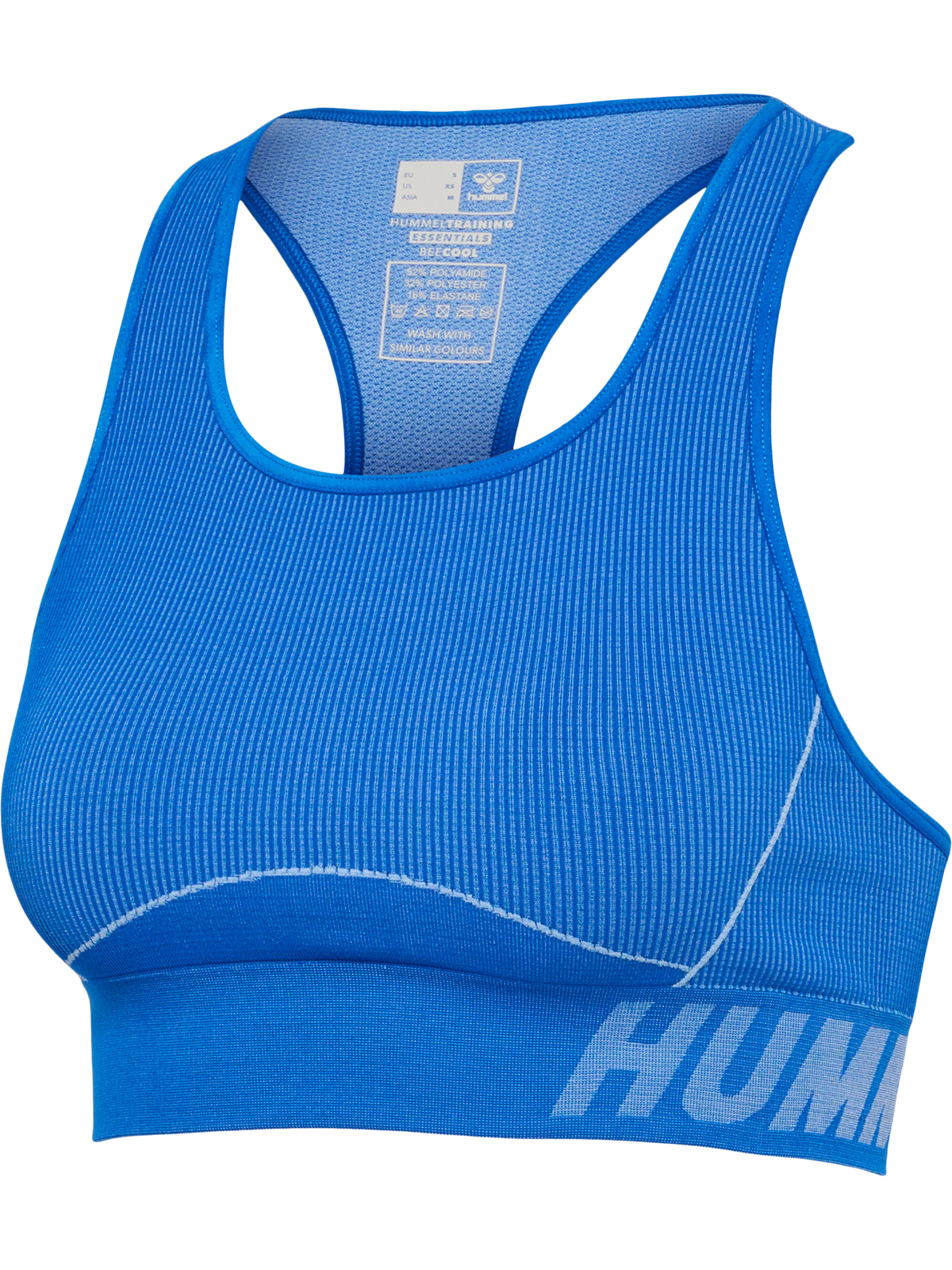 hummel Te Christel Seamless Sports Top Placid Blue/Lapis Blue Melange