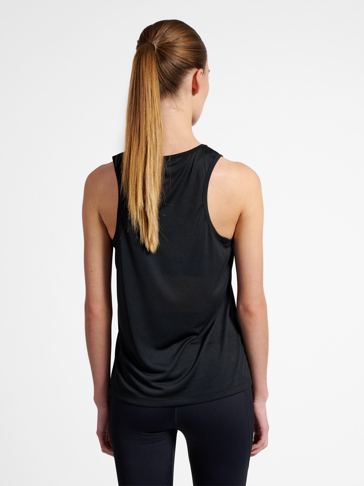 Newline Beat Singlet W Black