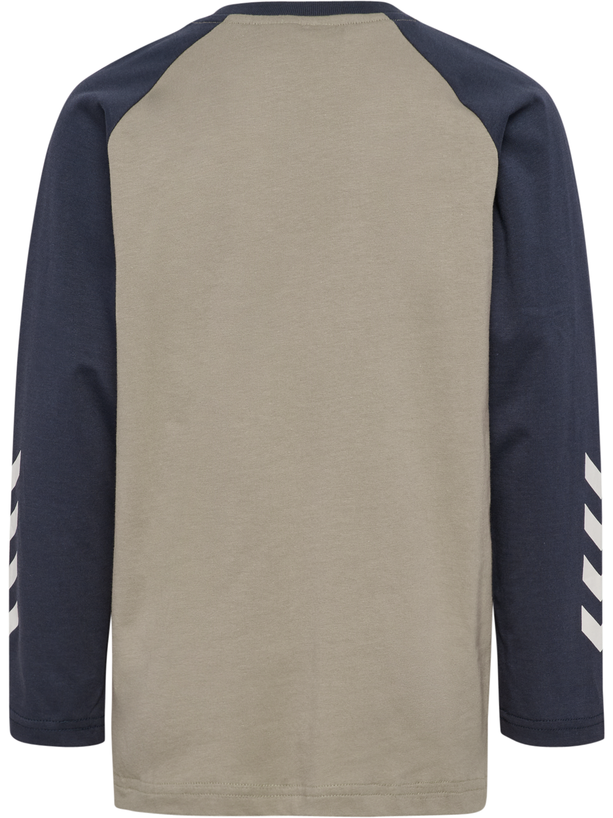 hummel Jr Logo T-shirt L/S Vintage Khaki
