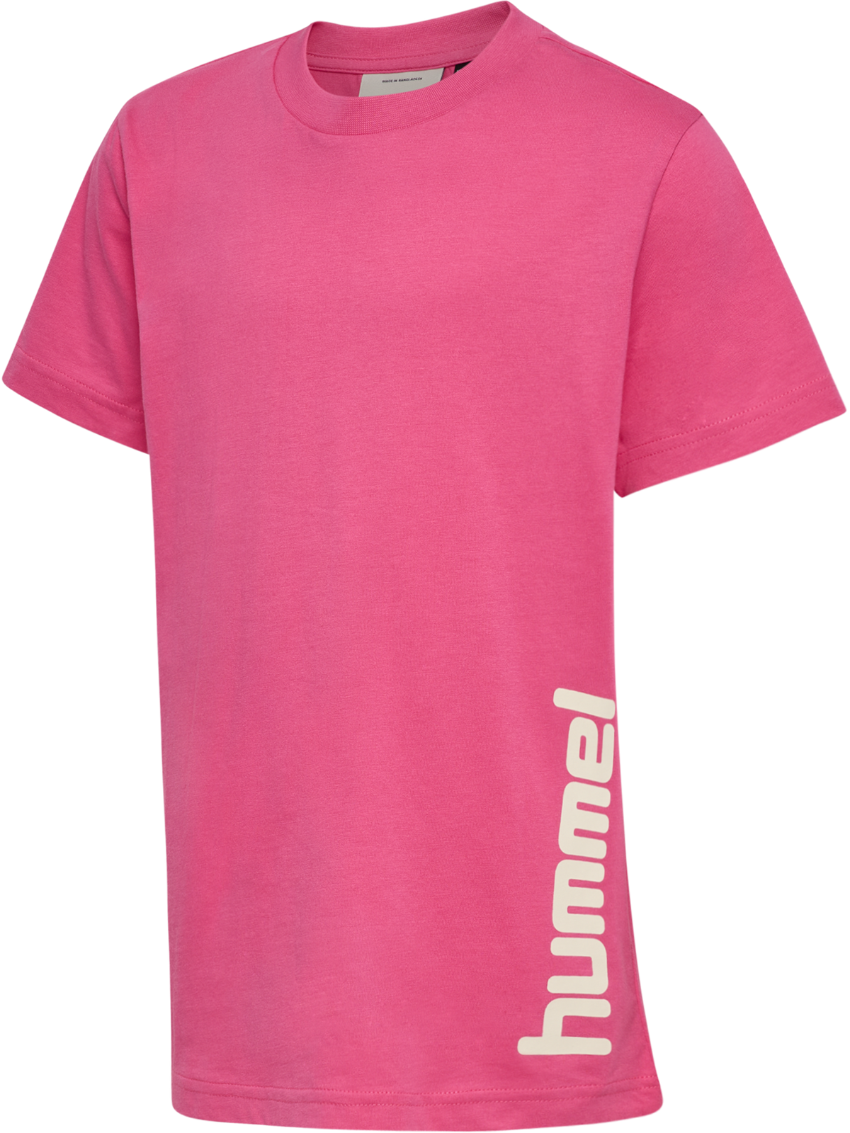 hummel Jr Reg Graphic T-shirt S/S Pink Flambè