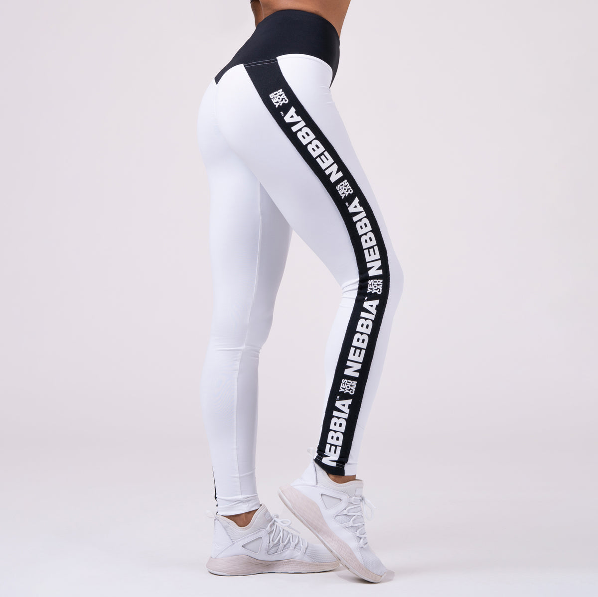 NEBBIA Hero Iconic Tights, white