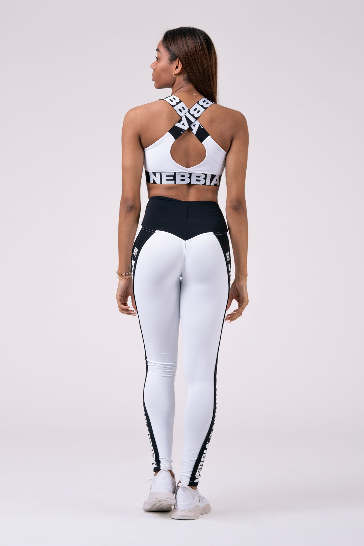 NEBBIA Hero Iconic Tights, white