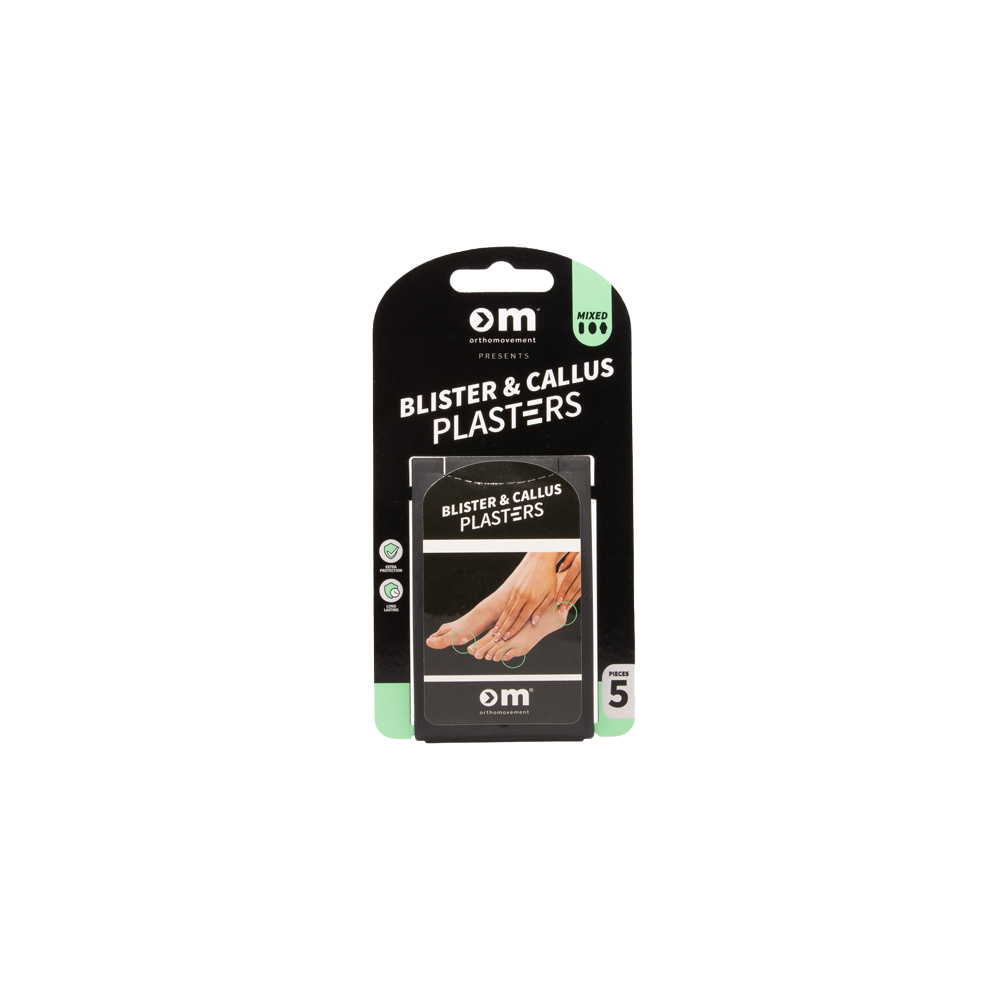 OM Callus & Blister Plaster Heel 5 Pack
