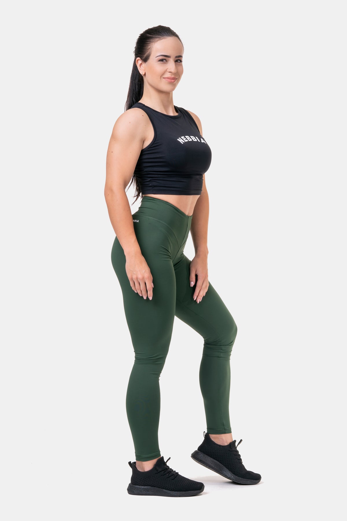 NEBBIA Fit & Sporty Tank Top, black