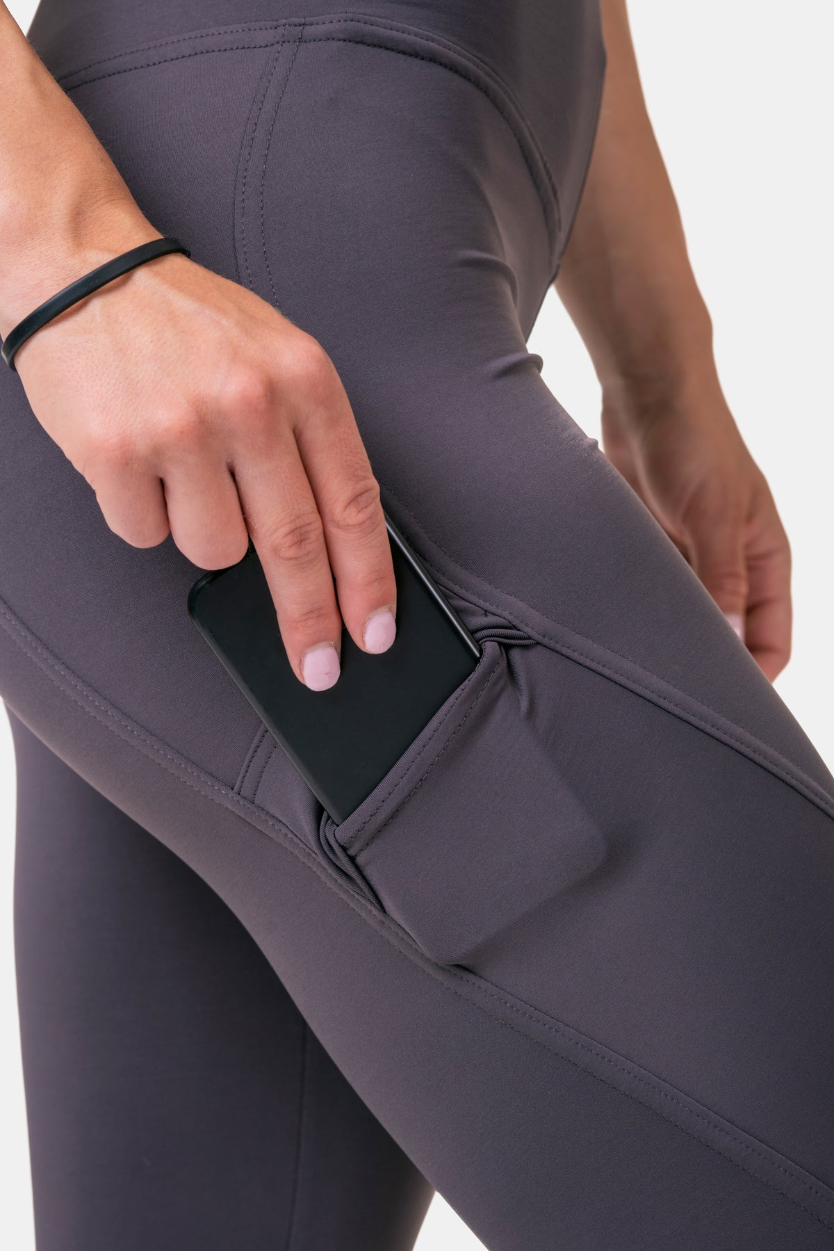 NEBBIA Fit & Smart High Waist Tights, marron