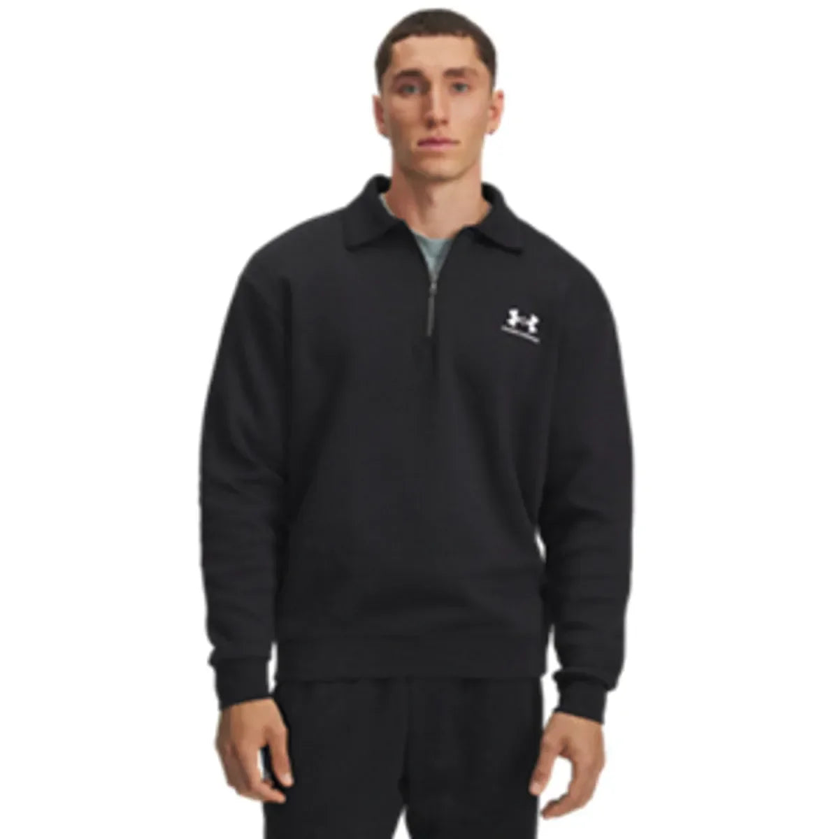 Under Armour UA Icon Flc QZ Collar Zip Black