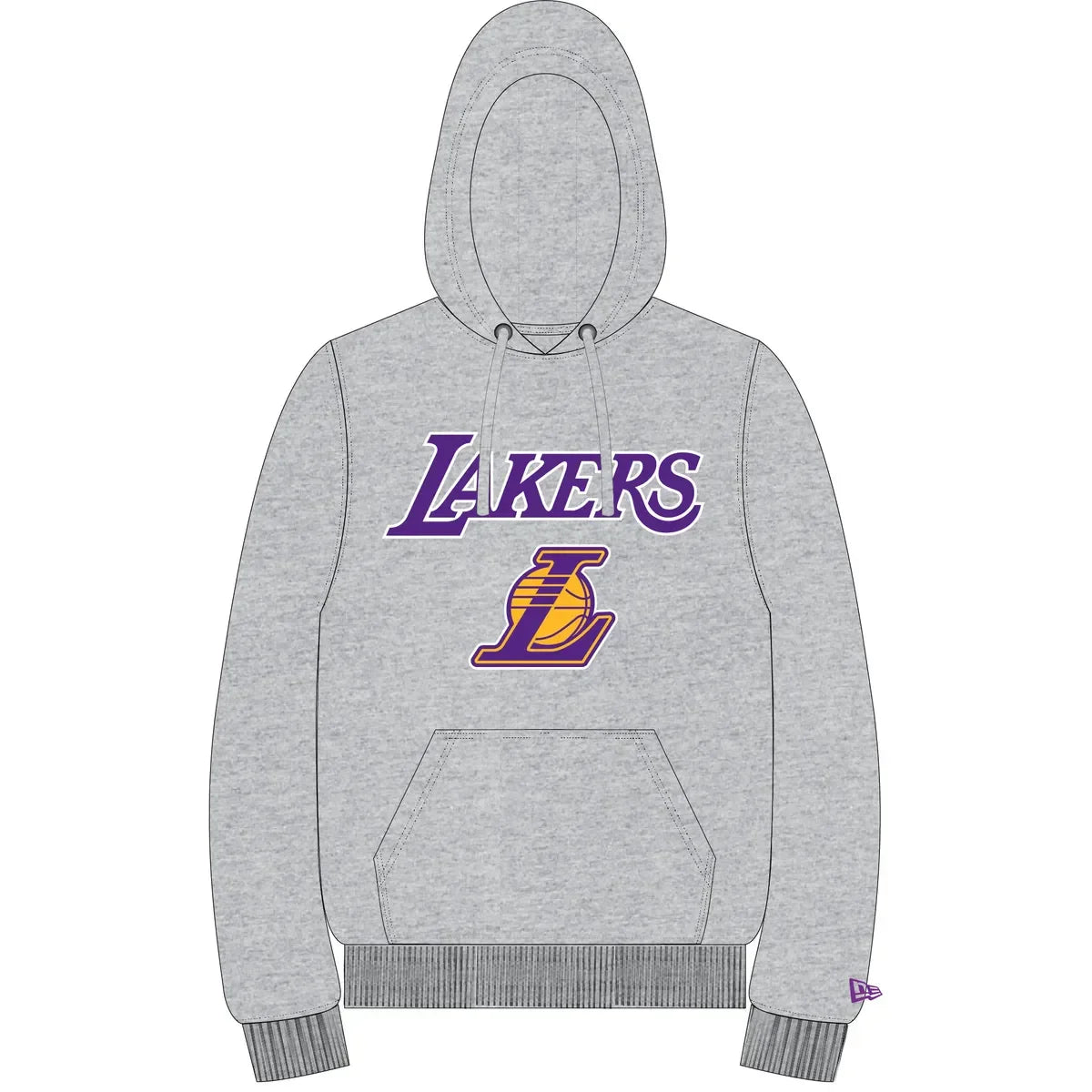 New Era NOS NBA REGULAR HOODY LOSLAK  Hgrtrp