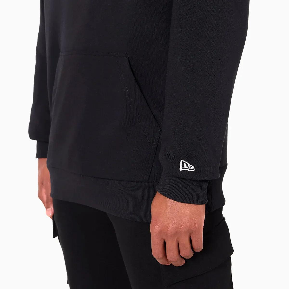 New Era NOS NFL REGULAR HOODY LASRAI  Blkwhi