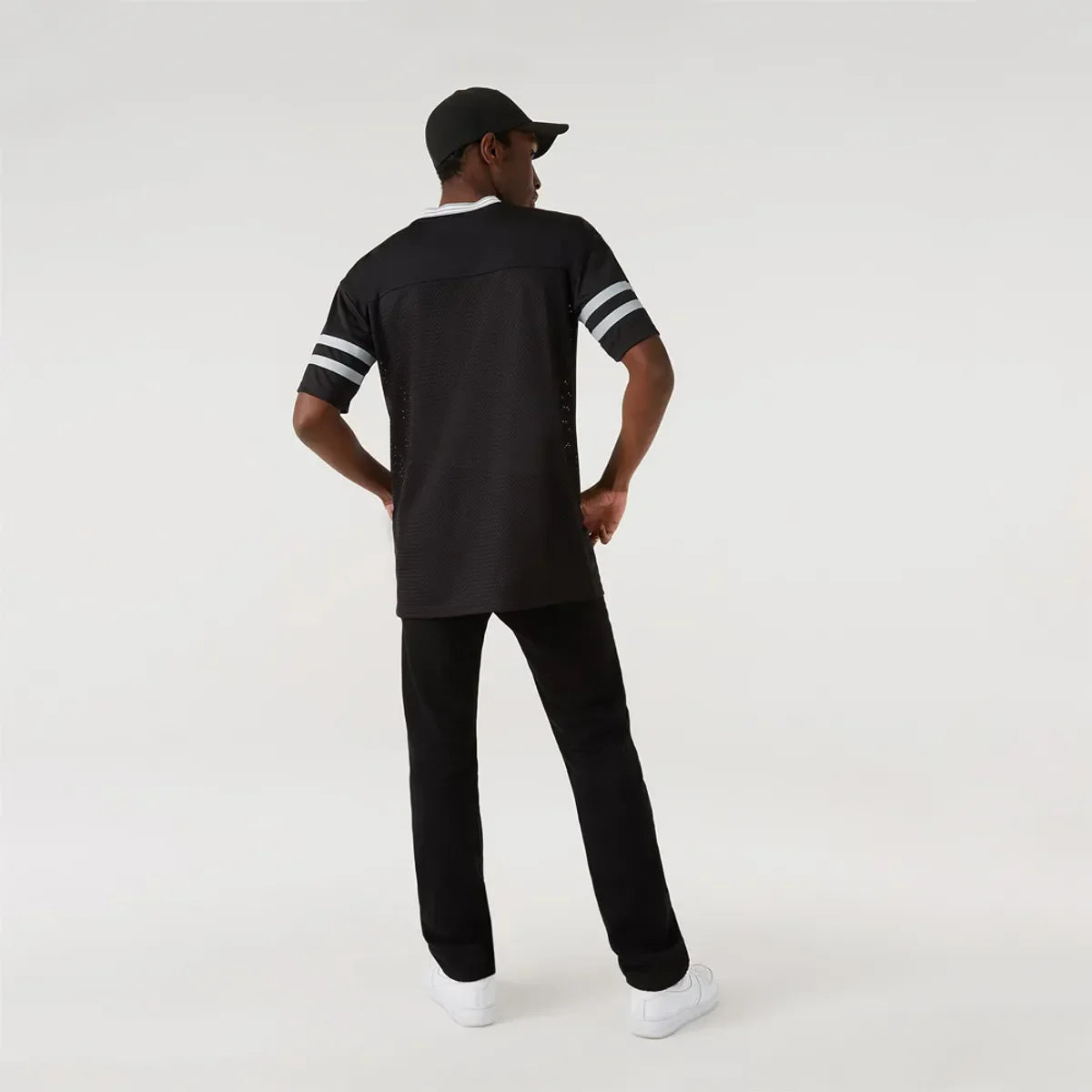 New Era NOS NFL MESH TEE LASRAI  Blkwhi