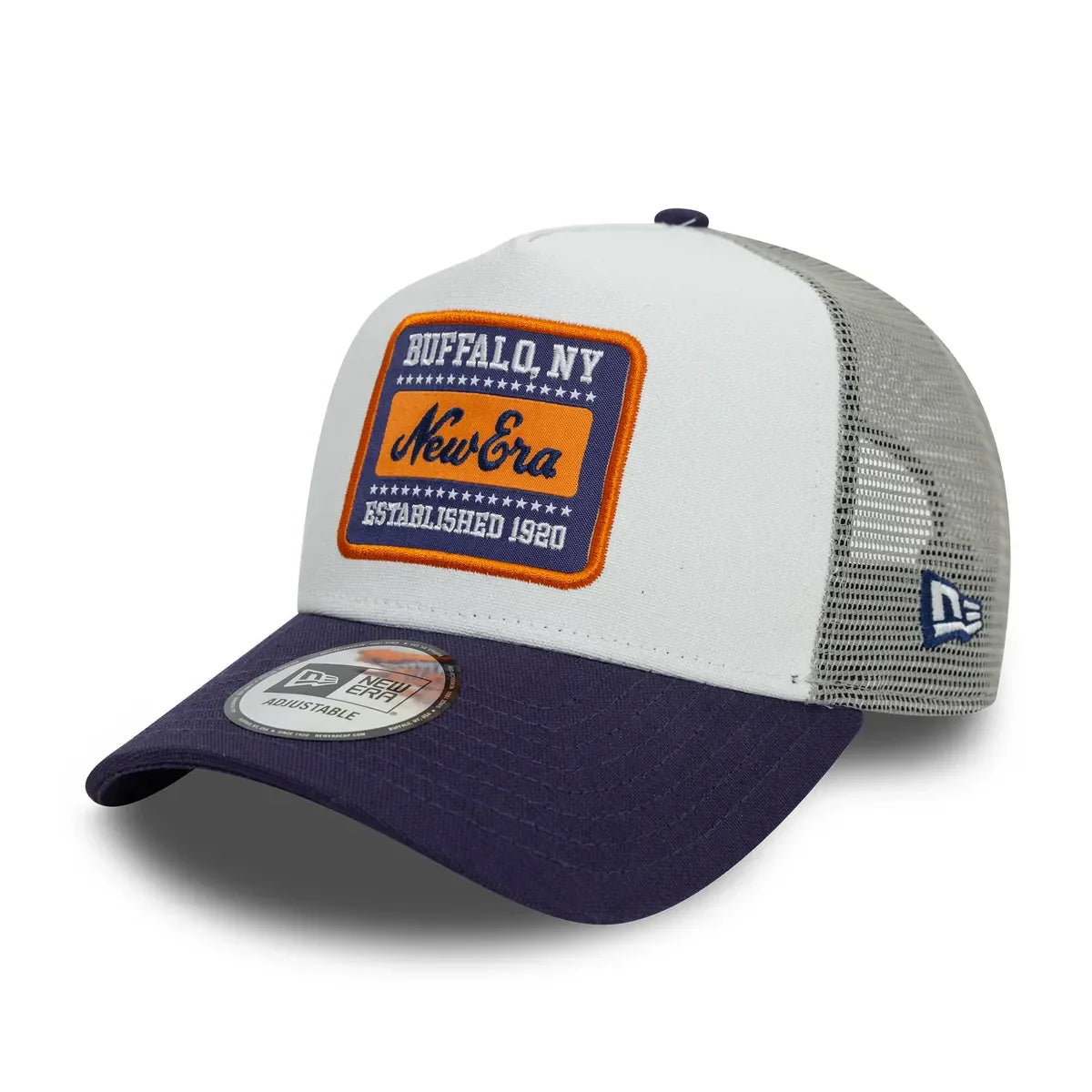 New Era NE PATCH COT CANV TRUCKER NEW