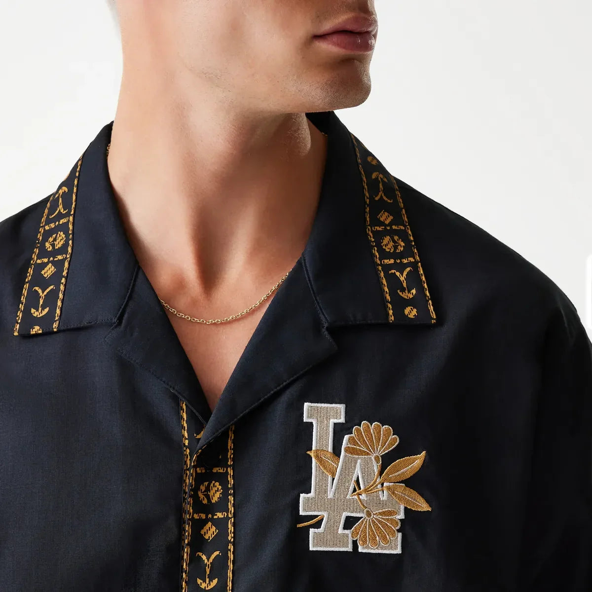New Era MLB TAPING REVERE SHIRT LOSDO Blk