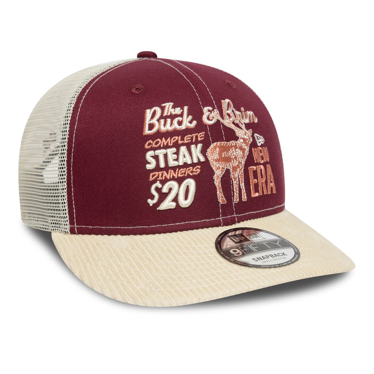New Era CORD 9FIFTY PC TRUCKER NEWERA Fbgstn