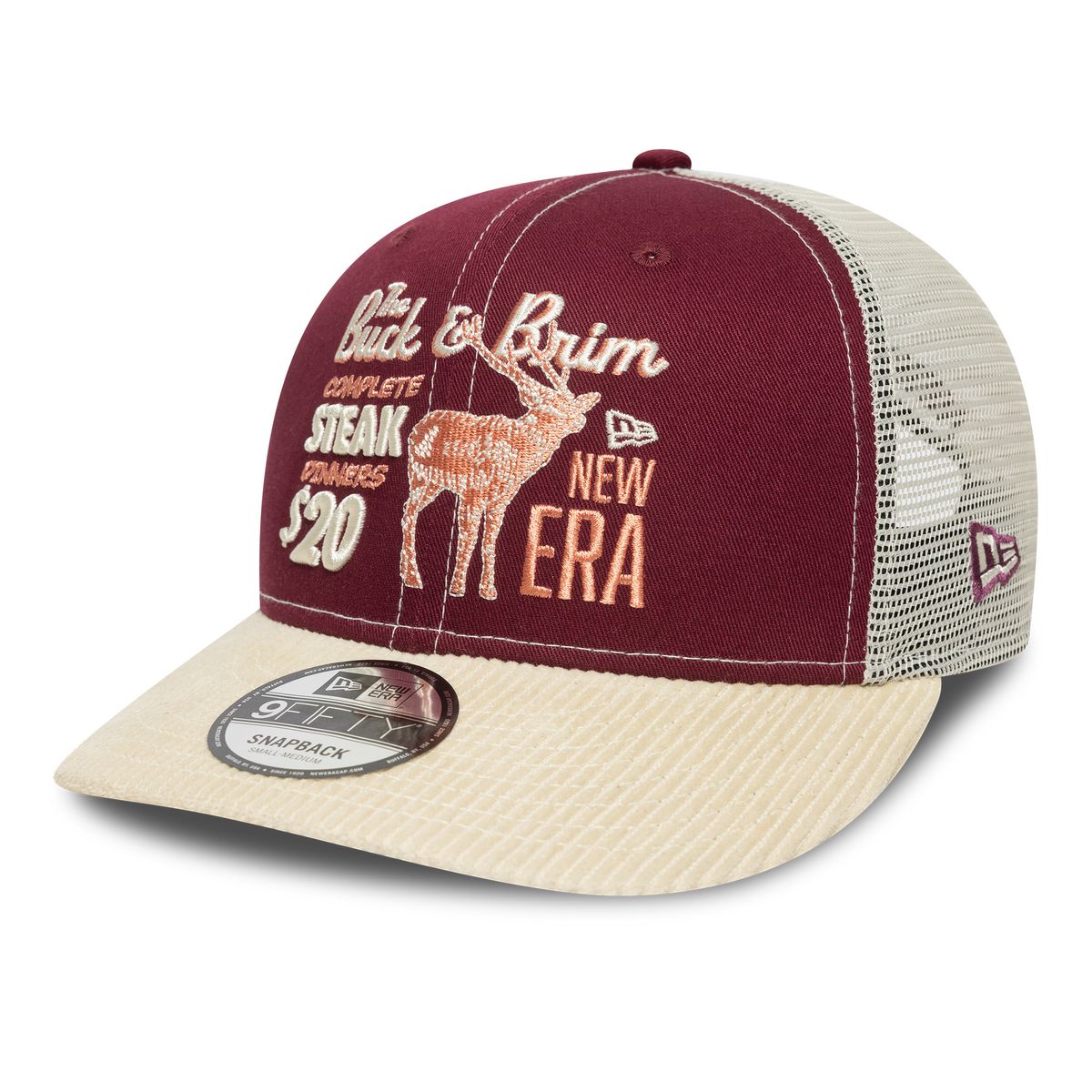 New Era CORD 9FIFTY PC TRUCKER NEWERA Fbgstn
