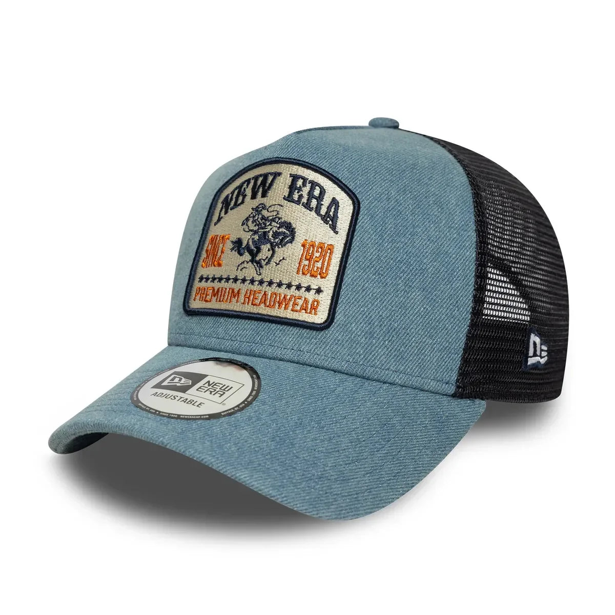 New Era NE DENIM PATCH TRUCKER NEWERA